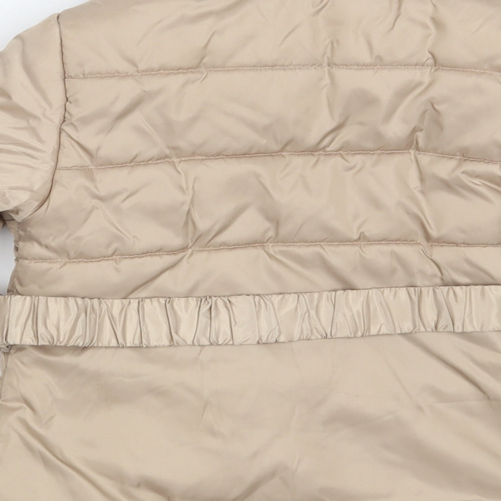 Mayoral Girls Gold   Jacket  Size 6 Years