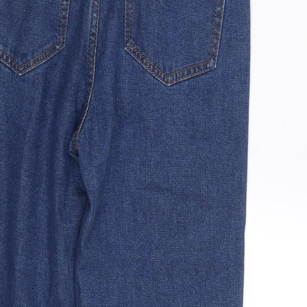 Redial Womens Blue  Denim Boyfriend Jeans Size 10 L27 in