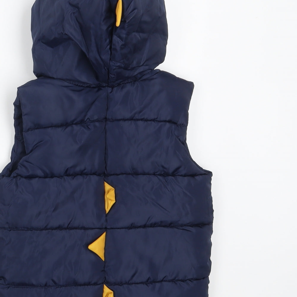 Matalan Boys Blue   Gilet Jacket Size 3-4 Years