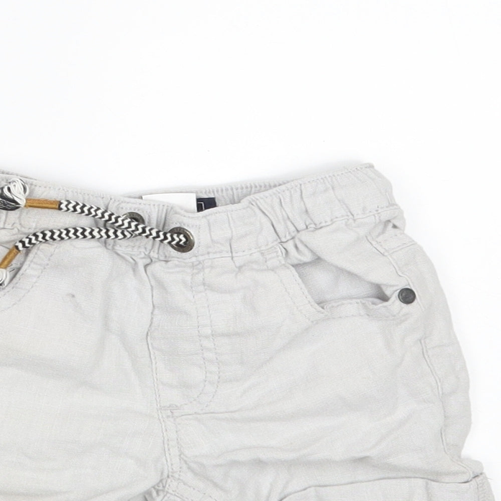 NEXT Boys White   Sweatpants Trousers Size 12-18 Months  - Waist 18in