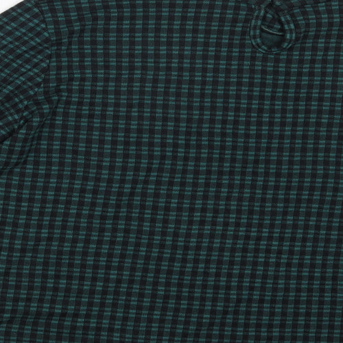 Primark Womens Green Check  Pullover Jumper Size 18