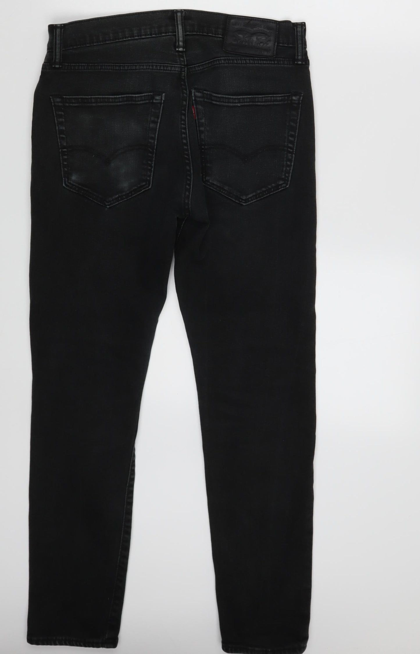 Levi's Mens Black  Denim Skinny Jeans Size 30 in L32 in