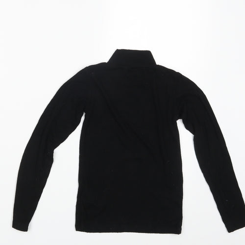 F&F Girls Black   Pullover Jumper Size 9-10 Years