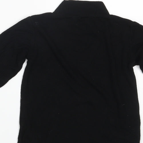 F&F Girls Black   Pullover Jumper Size 9-10 Years