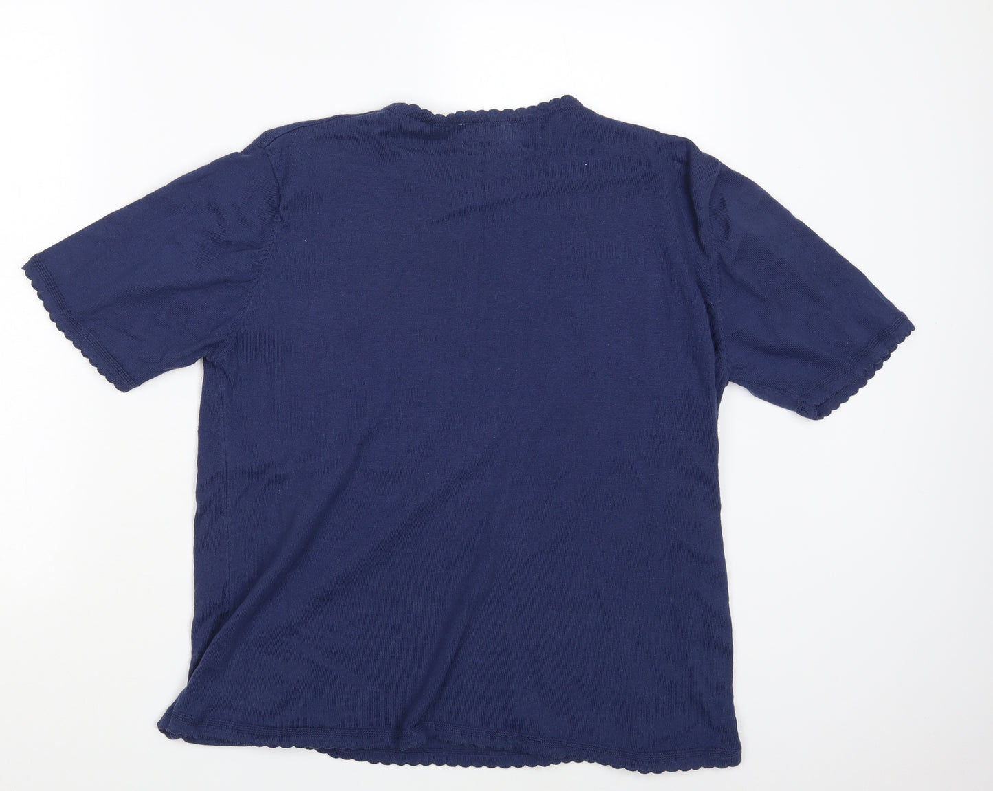 Country Collection Womens Blue   Pullover Jumper Size L