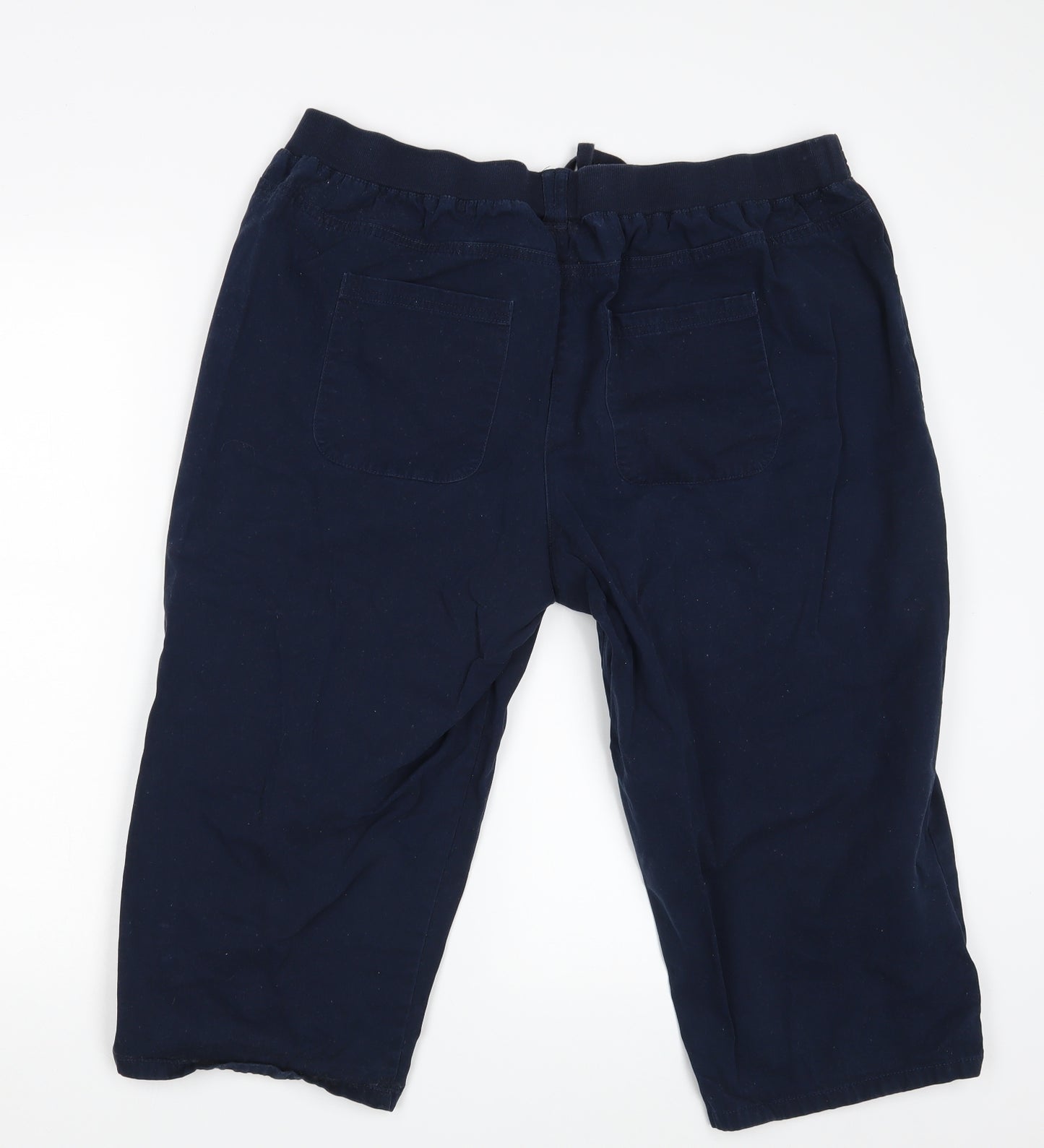 Cotton Tra Womens Blue  Denim Sweat Shorts Size 20
