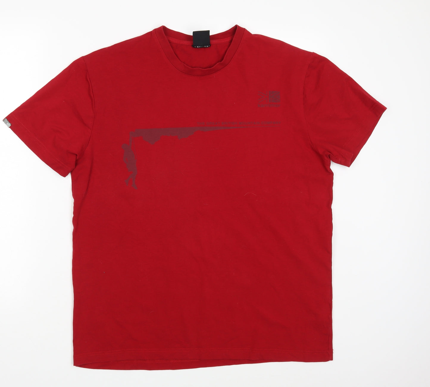 Karrimor Mens Red    T-Shirt Size L