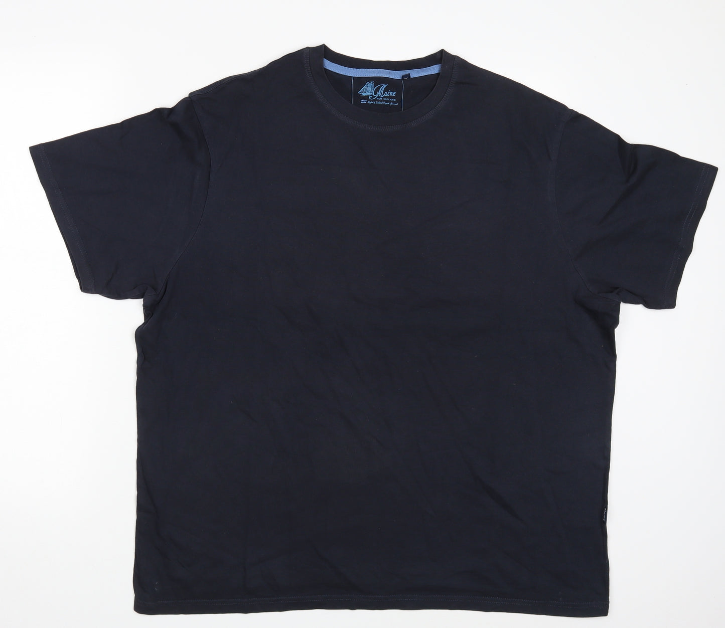 Maine Mens Blue    T-Shirt Size XL