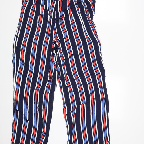 TU Womens Multicoloured Striped  Bloomer Trousers Size 16 L28 in