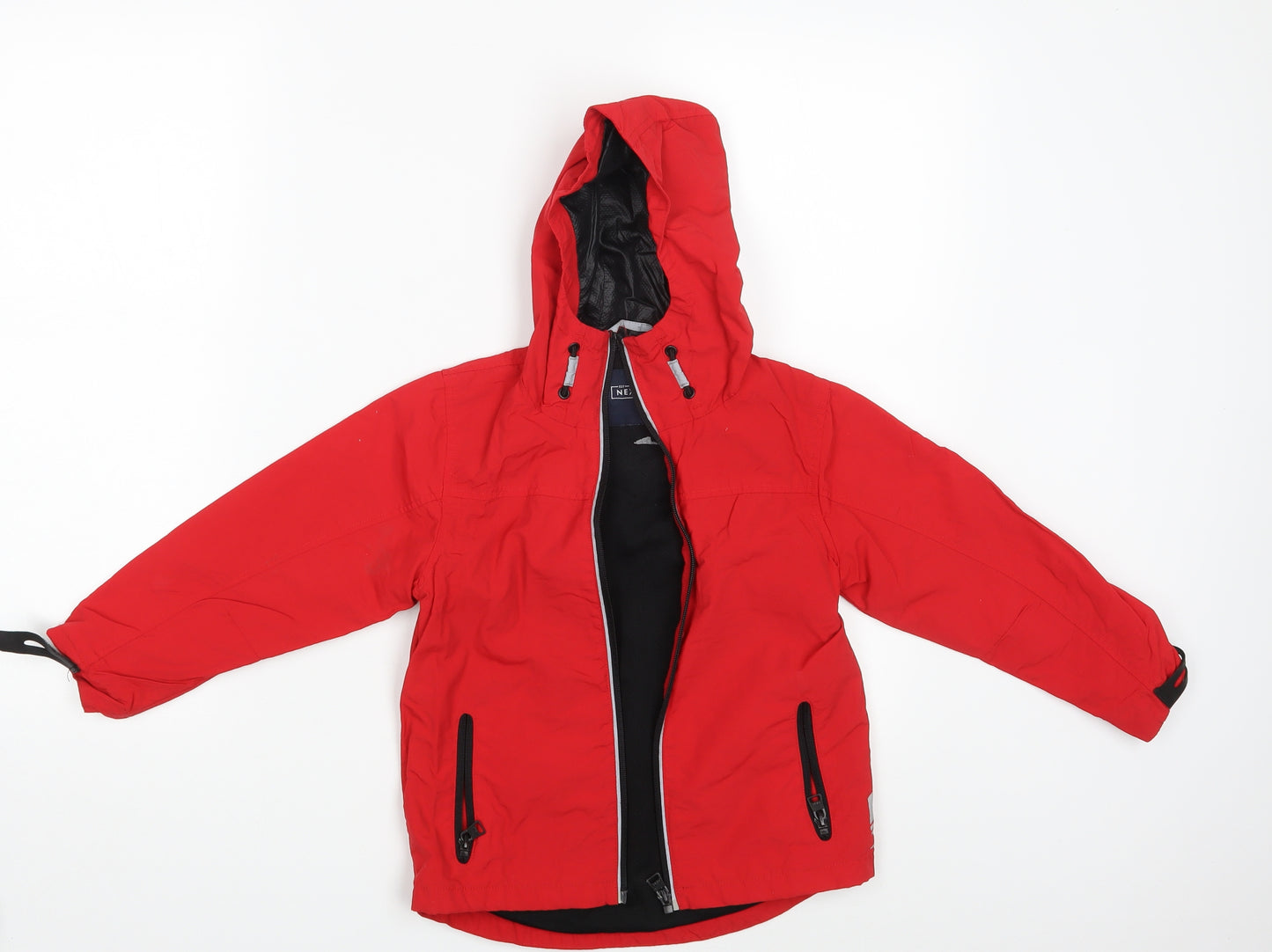 NEXT Boys Red   Rain Coat Coat Size 5 Years