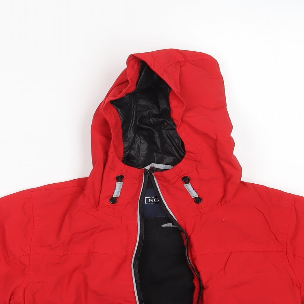 NEXT Boys Red   Rain Coat Coat Size 5 Years