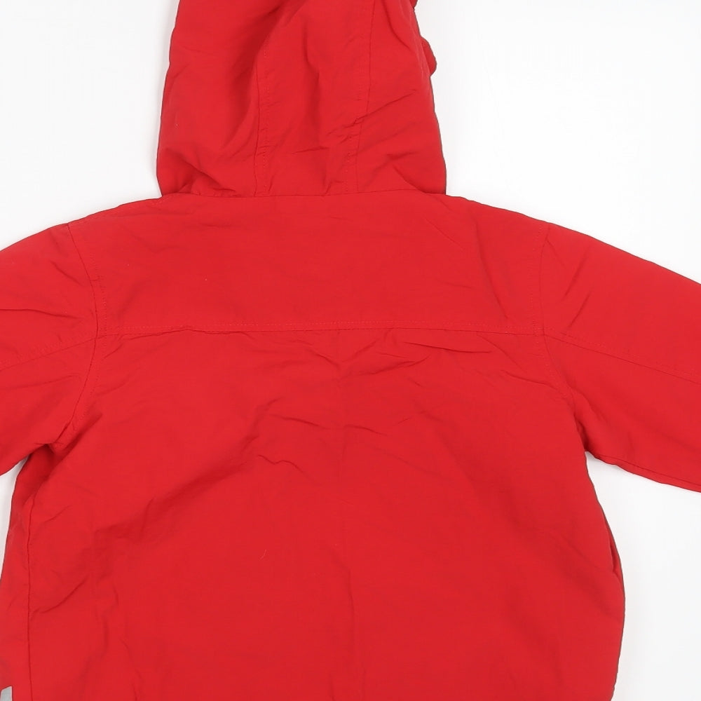 NEXT Boys Red   Rain Coat Coat Size 5 Years
