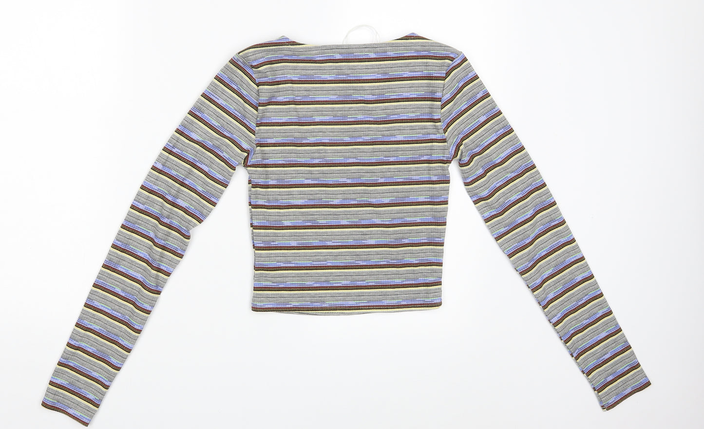 Wild Honey Womens Multicoloured Striped  Pullover Jumper Size S
