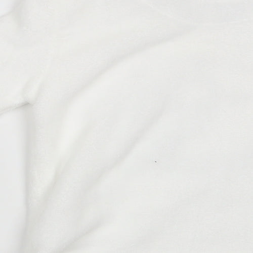 Primark Girls White   Pullover Jumper Size 5-6 Years