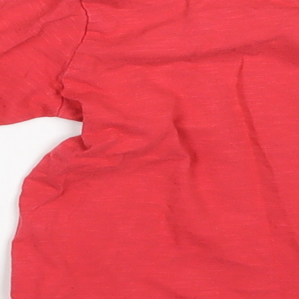 NEXT Boys Red Batik  Basic T-Shirt Size 2-3 Years