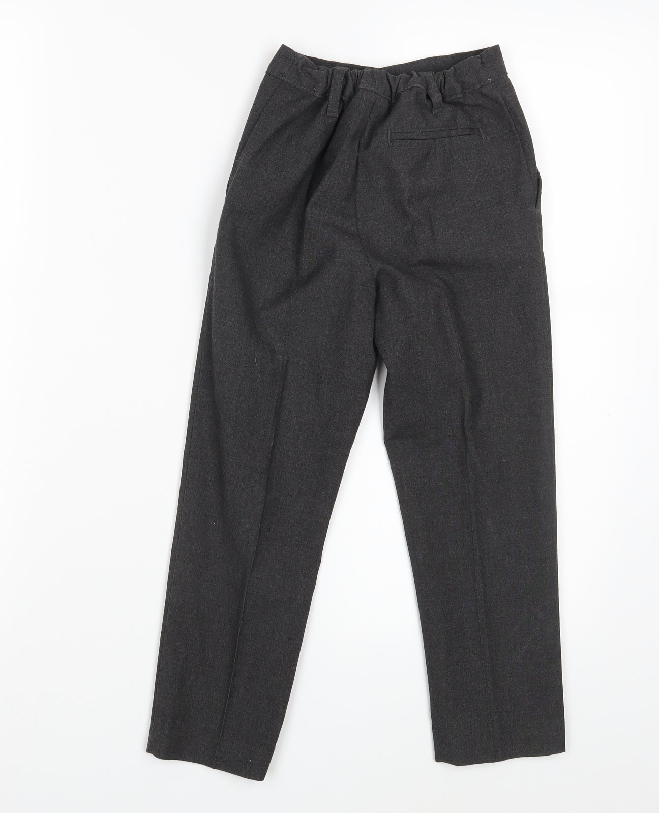 TU Girls Grey   Dress Pants Trousers Size 6 Years - Waist 18in; Inside  leg 18in