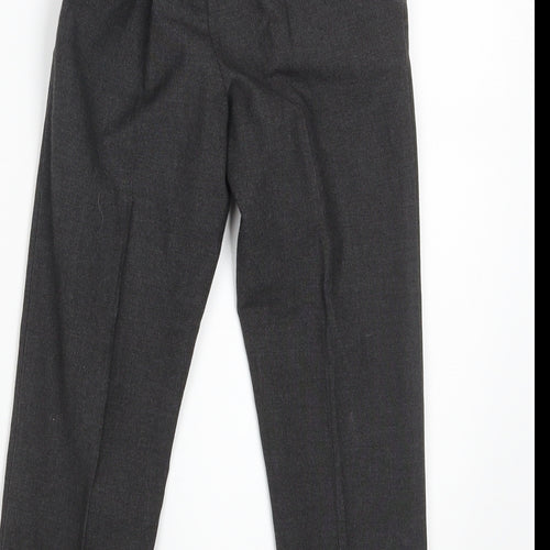 TU Girls Grey   Dress Pants Trousers Size 6 Years - Waist 18in; Inside  leg 18in