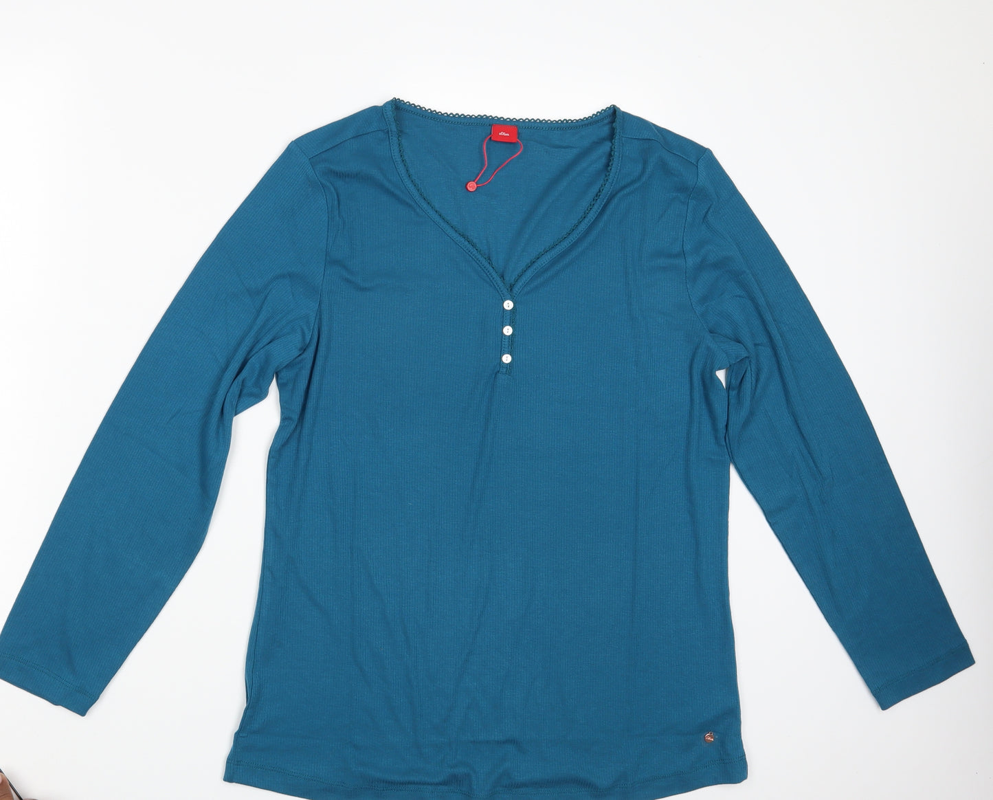 S Oliver Womens Blue   Pullover Sweatshirt Size 18