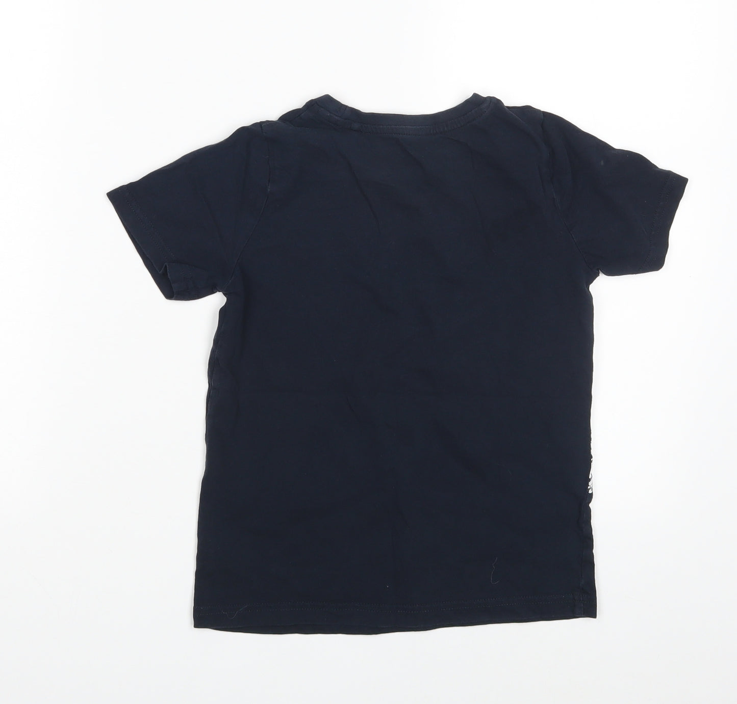 TU Boys Blue   Basic T-Shirt Size 7 Years  - England
