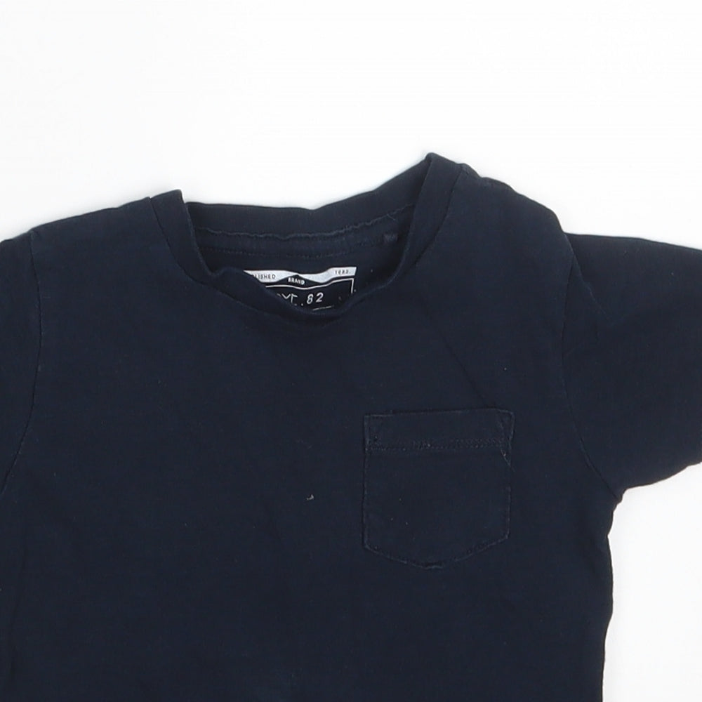 NEXT Boys Blue   Basic T-Shirt Size 12-18 Months