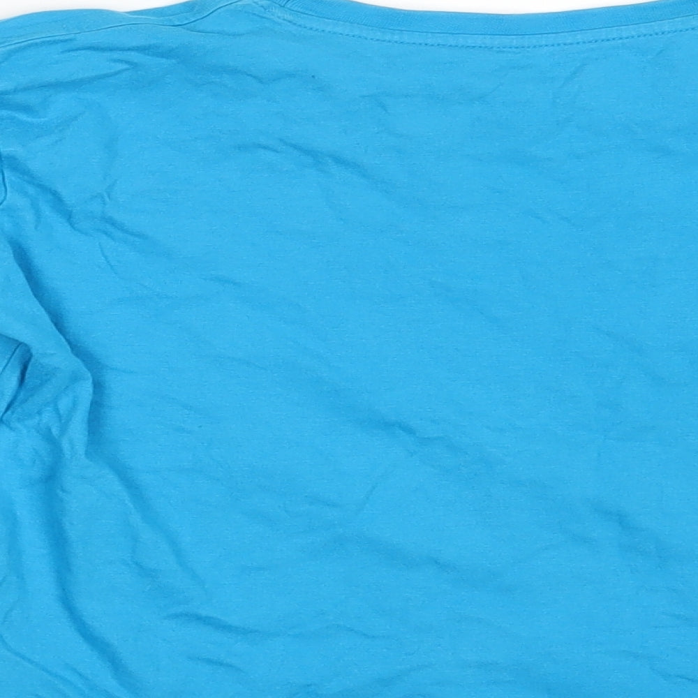 Matalan Boys Blue   Basic T-Shirt Size 8-9 Years