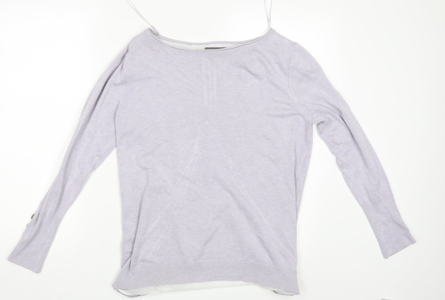 Mini Velvet Womens Purple   Pullover Jumper Size 14