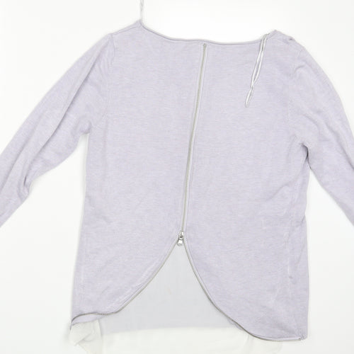 Mini Velvet Womens Purple   Pullover Jumper Size 14
