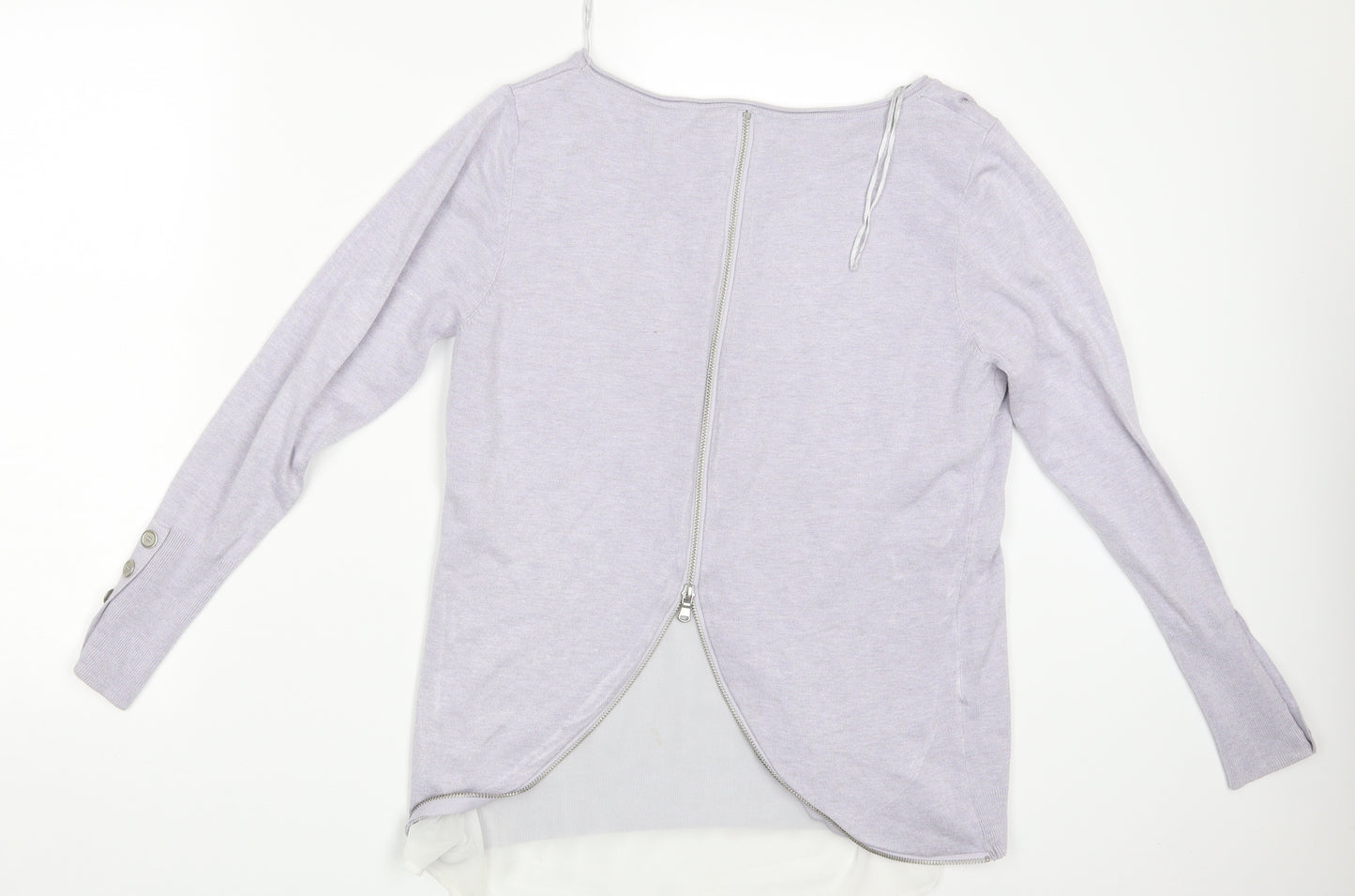 Mini Velvet Womens Purple   Pullover Jumper Size 14