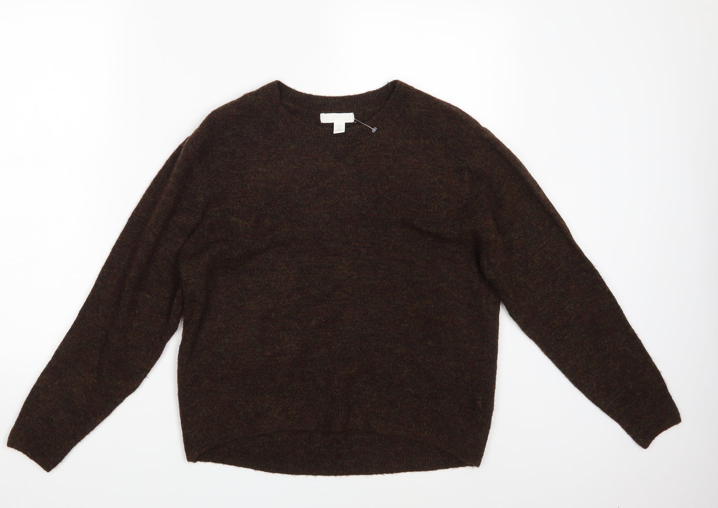 H&M Womens Brown   Pullover Jumper Size XS