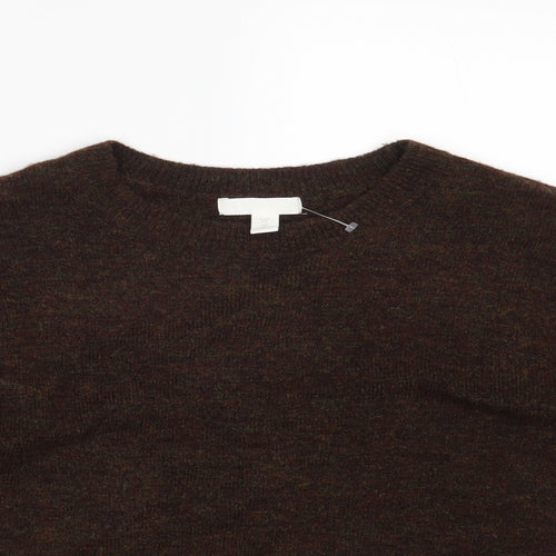 H&M Womens Brown   Pullover Jumper Size XS