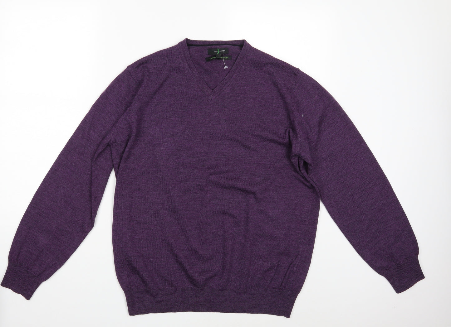 Jasper Conran Mens Purple   Pullover Jumper Size L