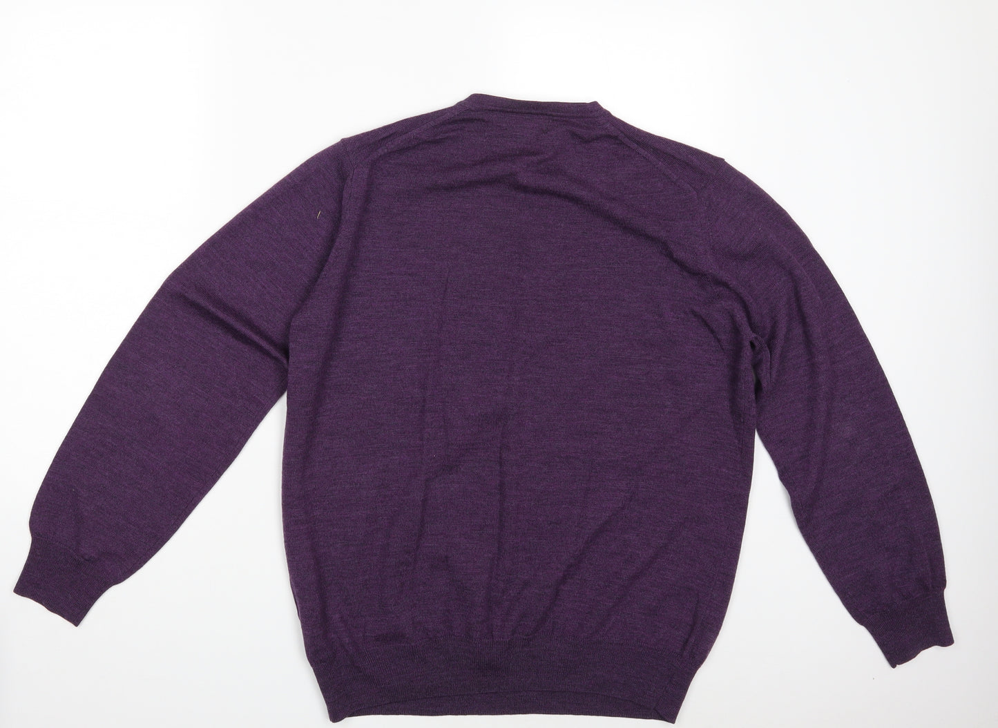 Jasper Conran Mens Purple   Pullover Jumper Size L