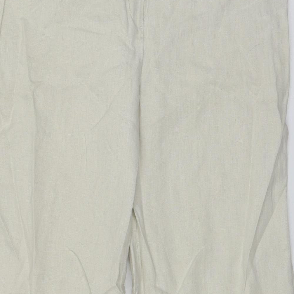 George Womens Beige   Trousers  Size 14 L28 in