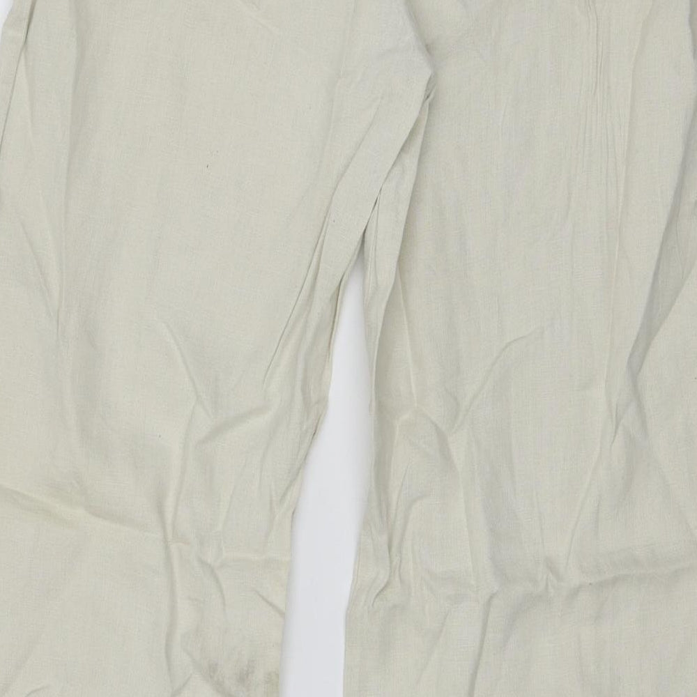 George Womens Beige   Trousers  Size 14 L28 in
