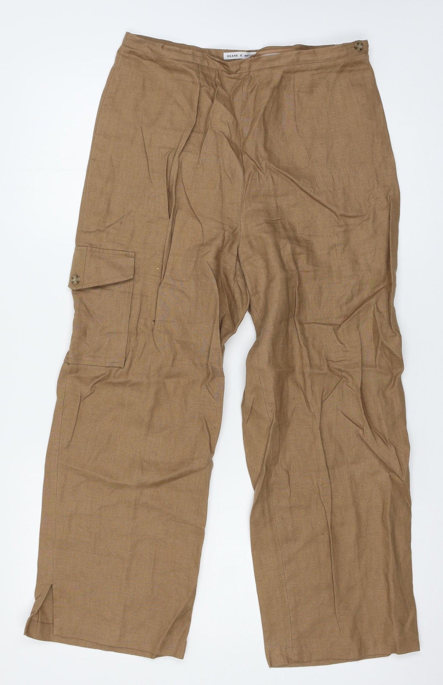 Deane & Whites Womens Brown   Trousers  Size 10 L24 in