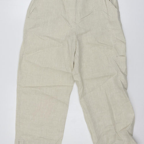 Liz Claiborne Womens Ivory   Trousers  Size 32 in L23 in