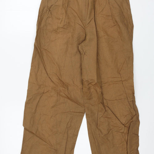 Tintoretto Womens Brown   Trousers  Size 10 L27 in