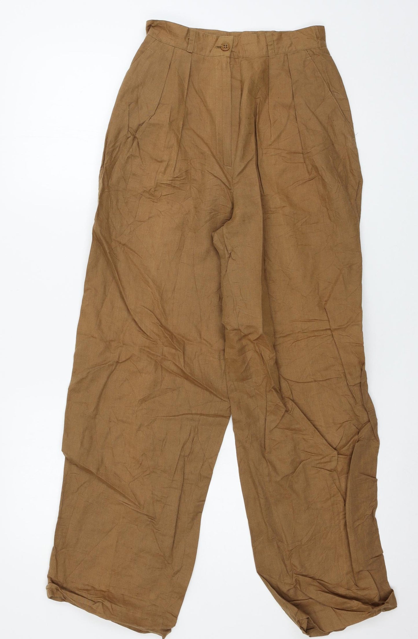 Tintoretto Womens Brown   Trousers  Size 10 L27 in