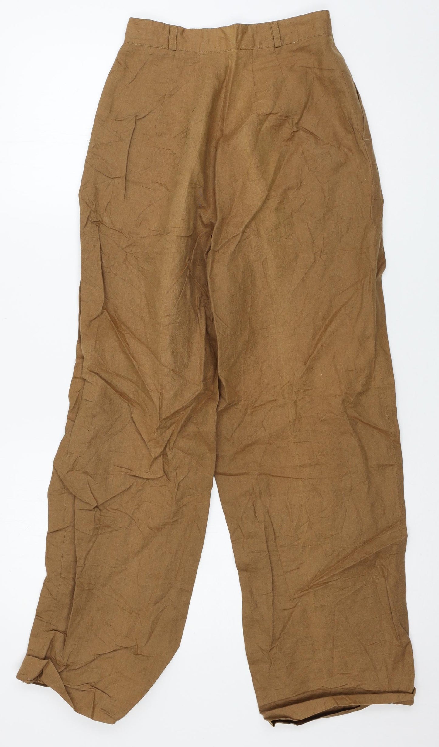 Tintoretto Womens Brown   Trousers  Size 10 L27 in