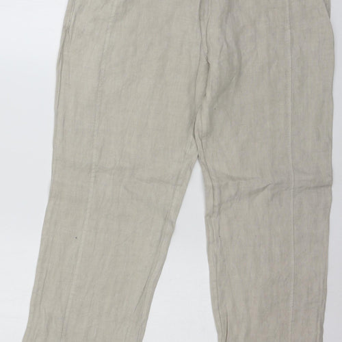 Preworn Womens Grey   Trousers  Size 34 in L29 in