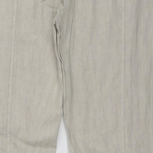 Preworn Womens Grey   Trousers  Size 34 in L29 in