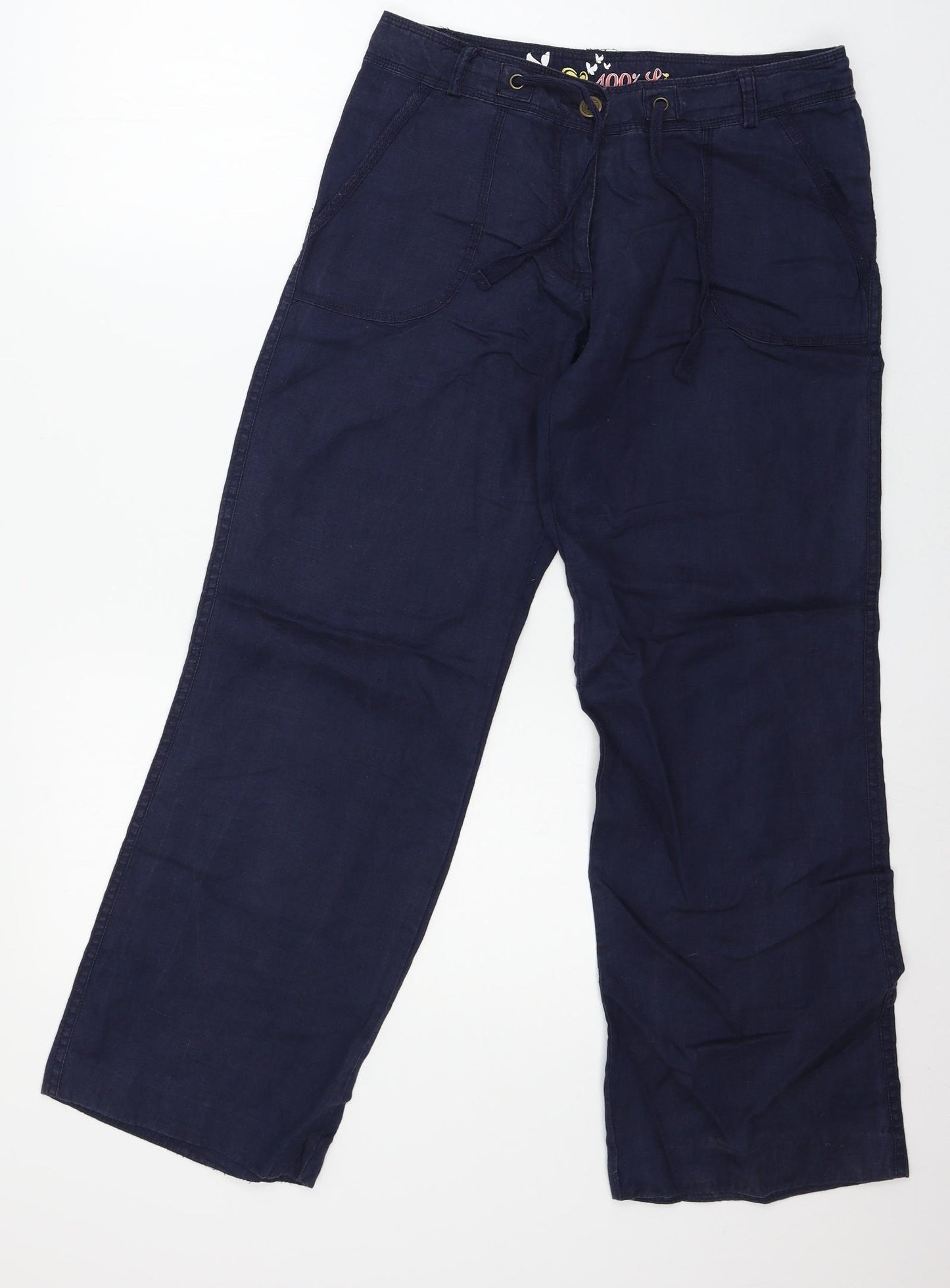 Atmosphere Womens Blue   Trousers  Size 10 L27 in