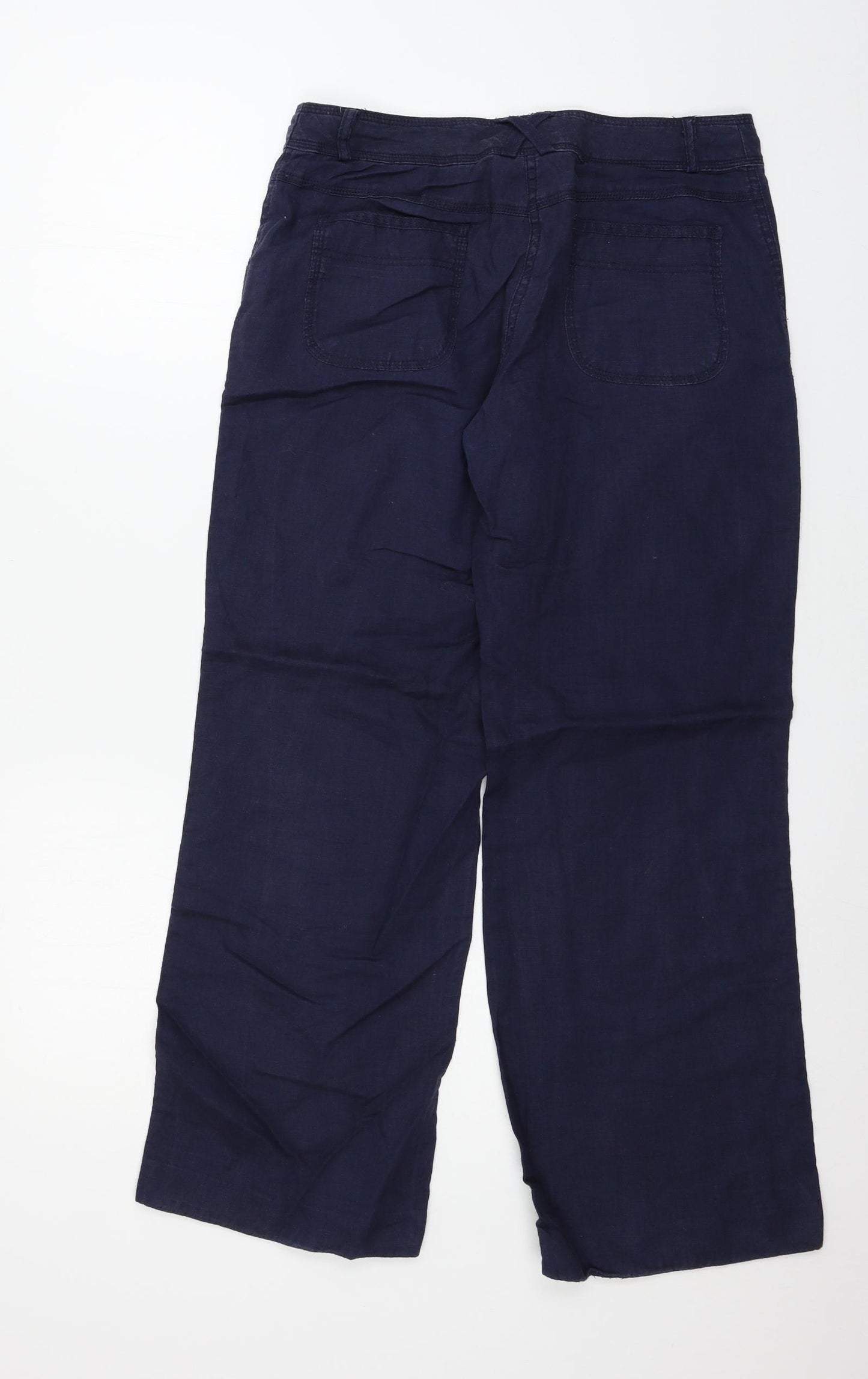 Atmosphere Womens Blue   Trousers  Size 10 L27 in