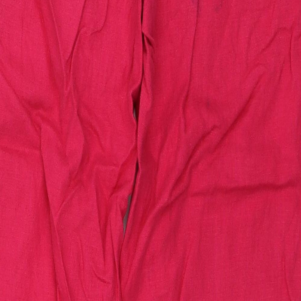 NEXT Womens Pink   Trousers  Size 8 L28 in