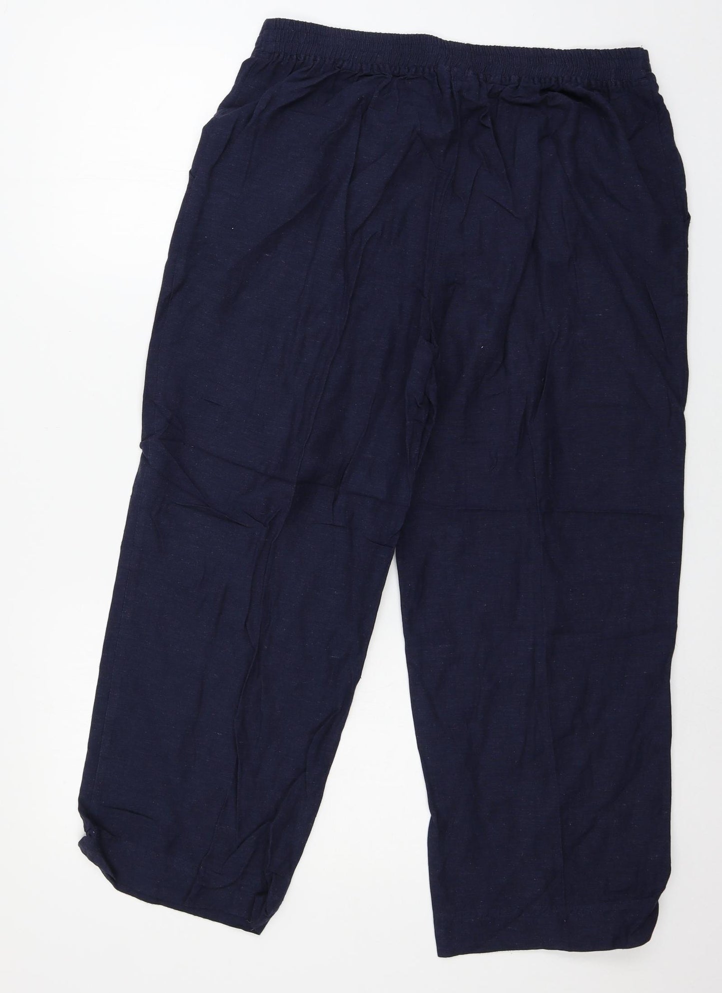 Anthology Womens Blue   Trousers  Size 16 L25 in