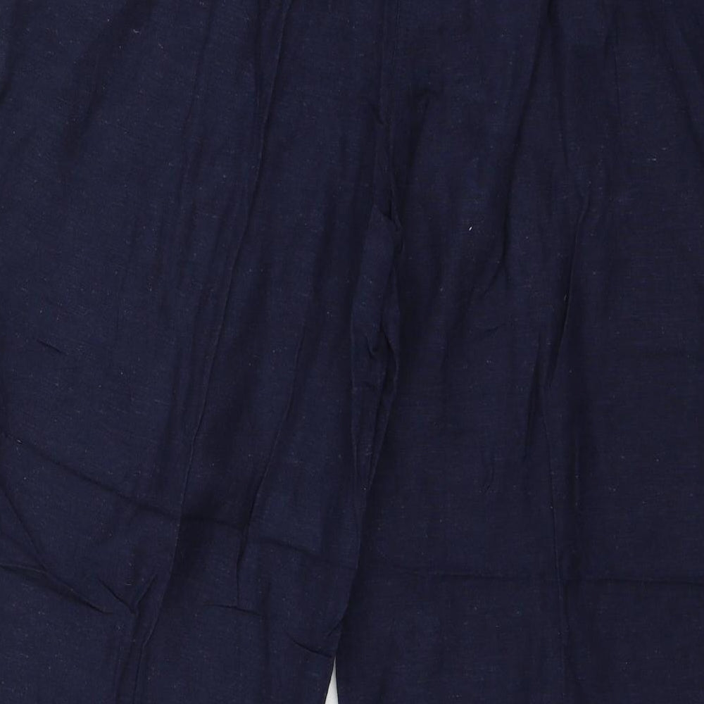 Anthology Womens Blue   Trousers  Size 16 L25 in