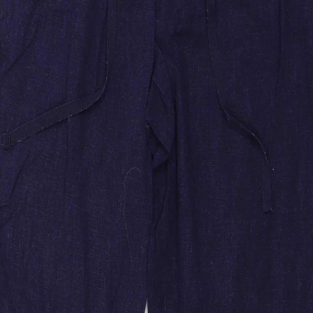 NEXT Womens Blue   Trousers  Size 14 L31 in