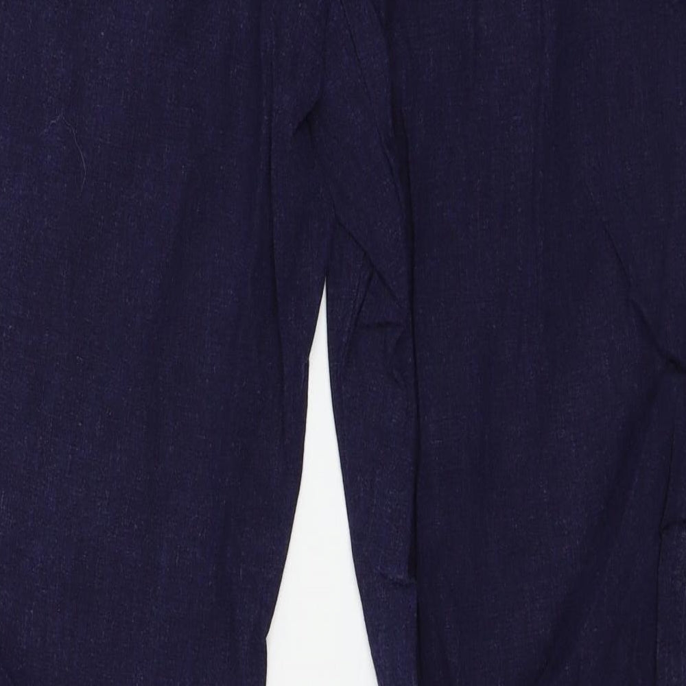 NEXT Womens Blue   Trousers  Size 14 L31 in