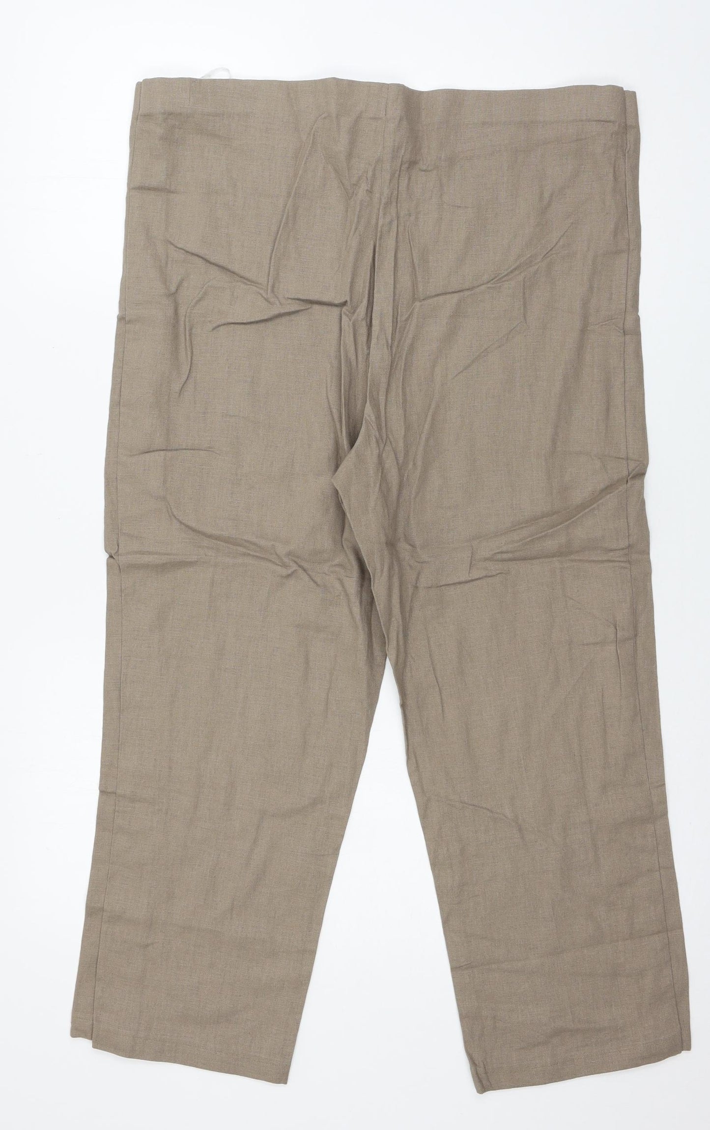 Autonomy Womens Brown   Capri Leggings Size 22 L25 in