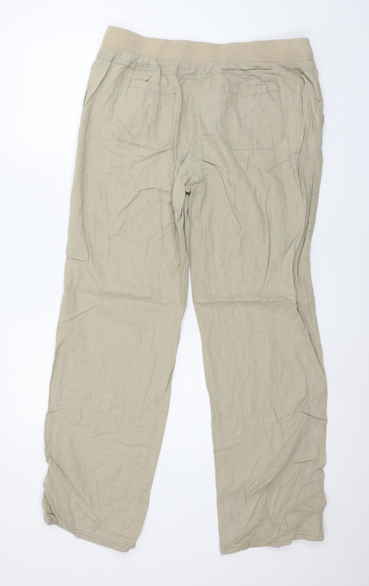 George Womens Brown   Trousers  Size 14 L30 in